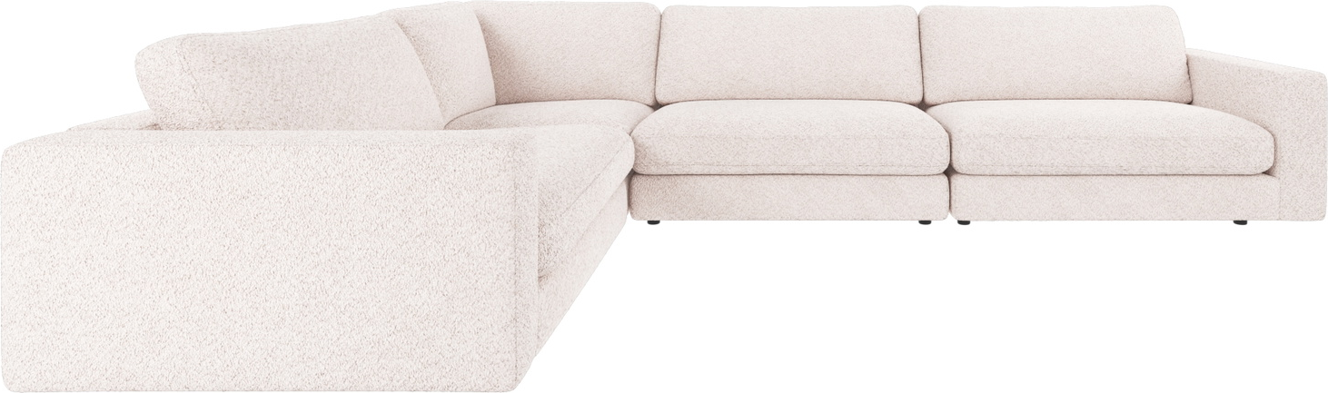 Rowico Duncan hjørnesofa modulsofa i hvidt Anna 1-stof 345x233 cm FSC-mix-certificeret