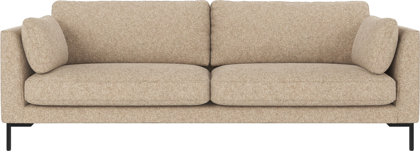 3-personers sofa Rowico Corwin Bobby 2 beige stof FSC-mix