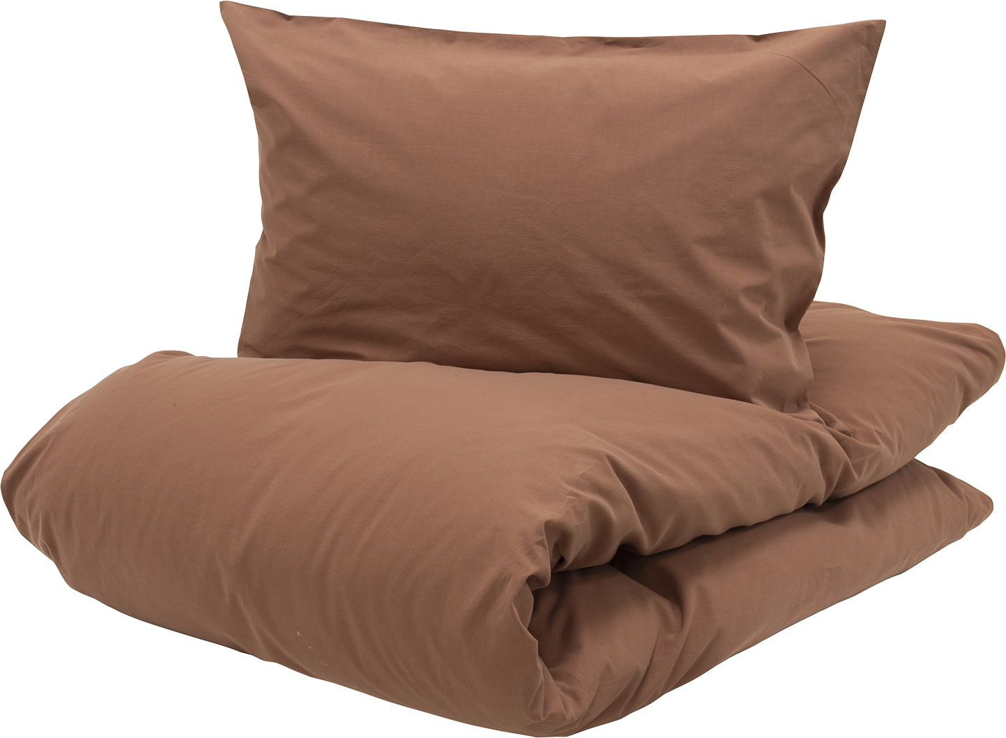 Sengesæt Turiform CHILL - 100% bomuld Staut, diskret rød, 140x220 cm med dynebetræk & pudebetræk