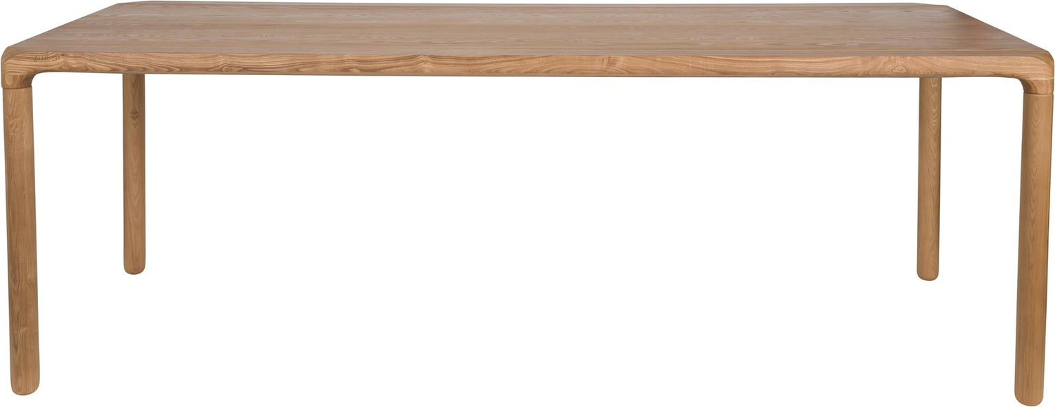Spisebord Zuiver Storm rektangulært nougat asketræ, askefinér 220x90x75 cm