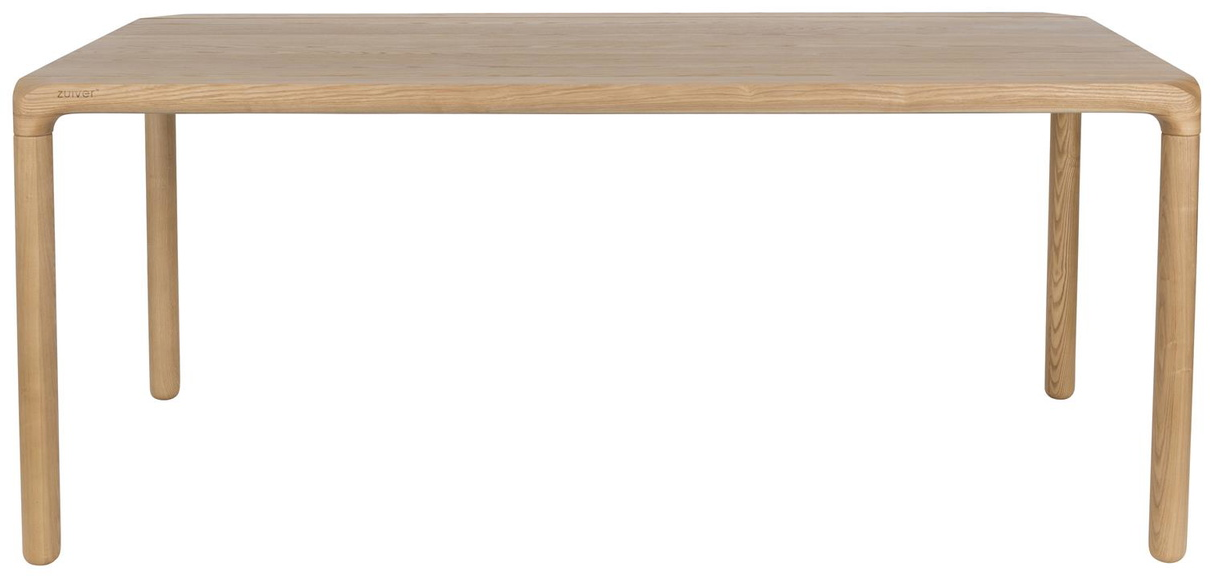 Spisebord Zuiver Storm i massivt natur asketræ rektangulært 160 x 90 cm