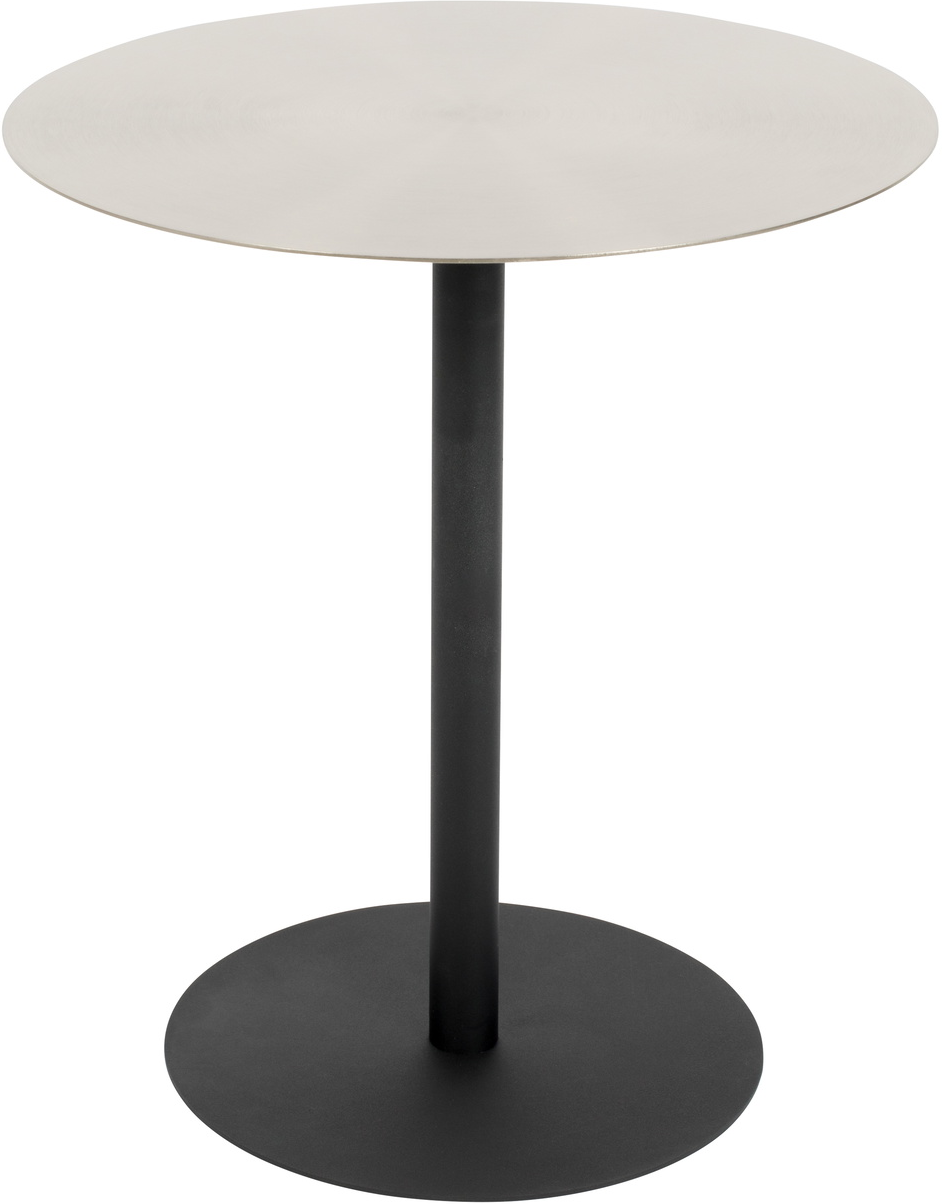 Sidebord Zuiver Snow Ø40 x H45 cm stål sølv