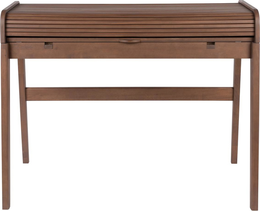 Bordlampe Zuiver Barbier - valnøddetræ og gummitræ med udtrækbar bordplade