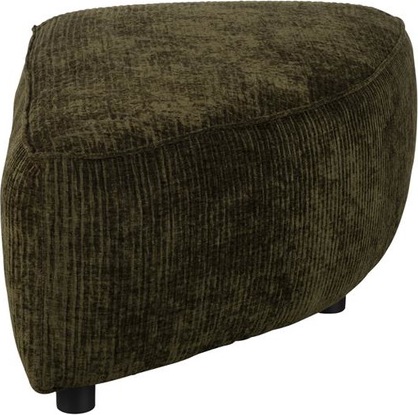 Puf Zuiver Element Hunter skovgrøn L100 x B60 x H38 cm ribbet blødt stof modulær