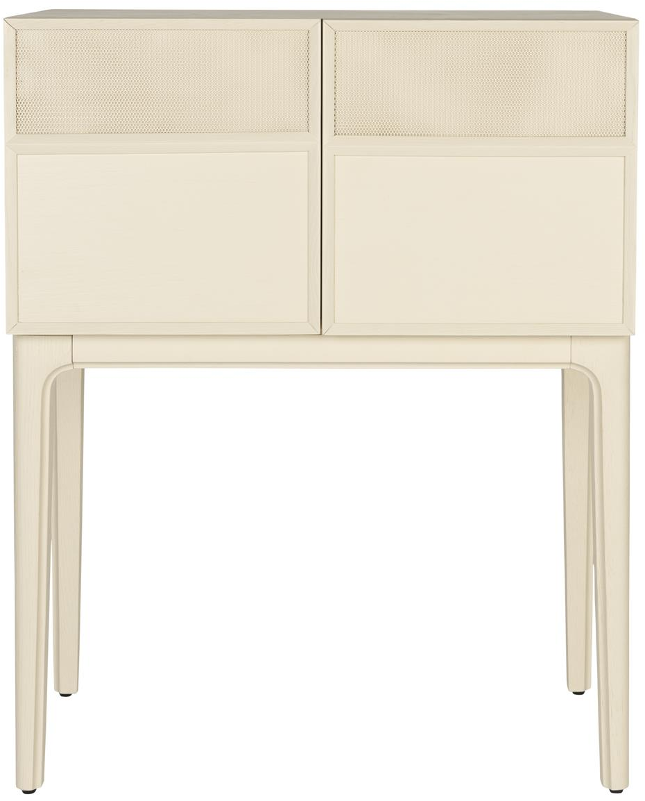 Højskab Zuiver June, egefiner i perlemor, H100×B80×D45 cm