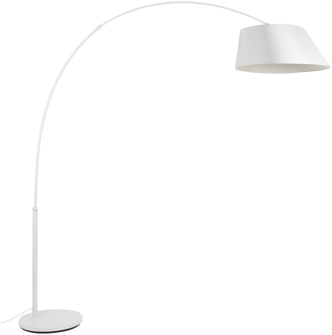 Gulvlampe Zuiver Arc Offwhite Metal Justerbar Højde - Minimalistisk Indendørslampe