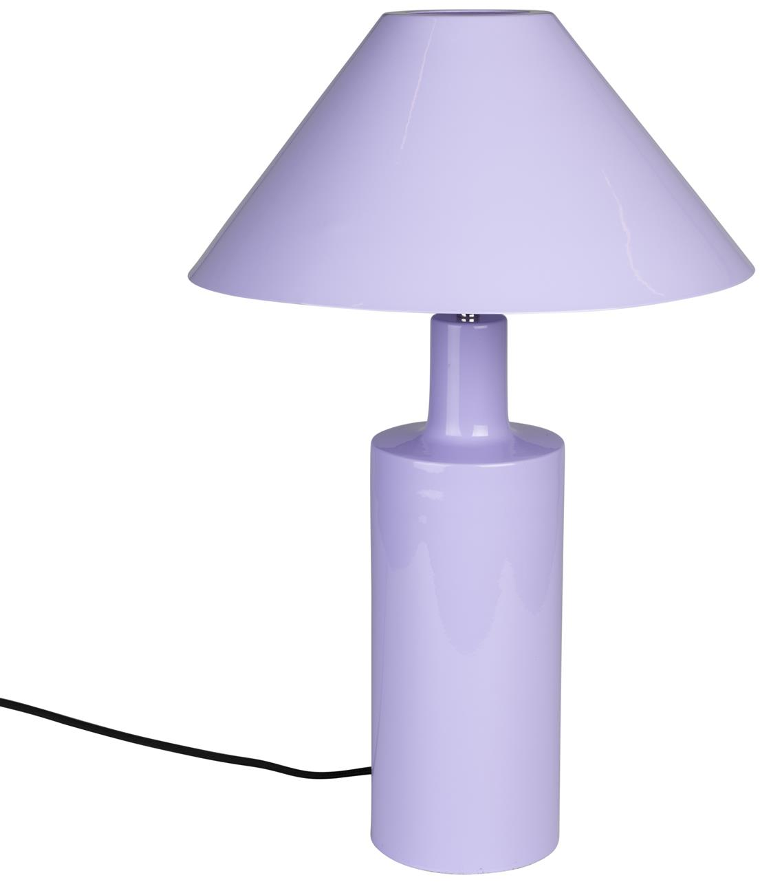 Bordlampe Zuiver Wonders kold lysgrå jern med E27 LED-belysning