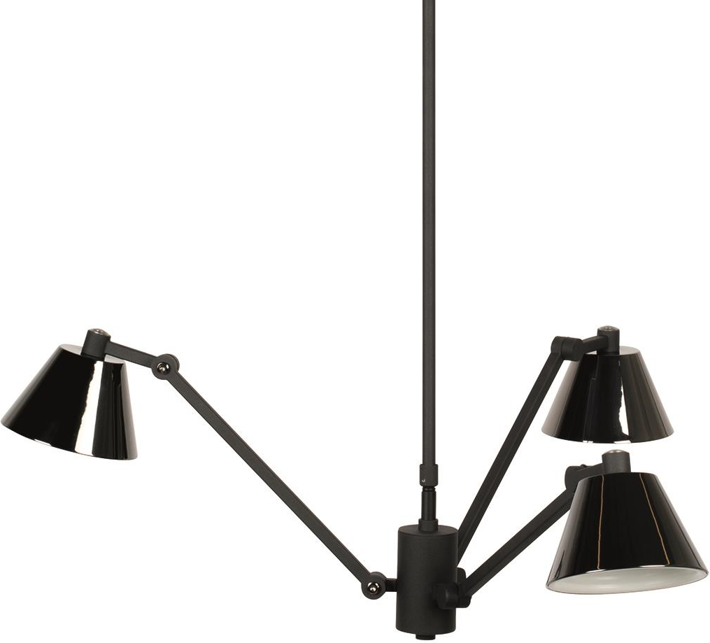 Pendellampe Zuiver Lub Højdejusterbar H97 x Ø68 cm Sølv Jern 3 lyskilder 3000 K