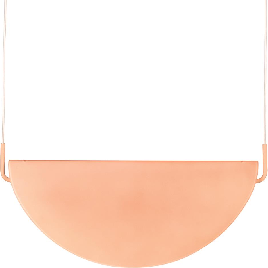 Pendellampe Zuiver Rani abrikos Memphis-stil - dæmpbar stuelampe med varmt hvidt lys