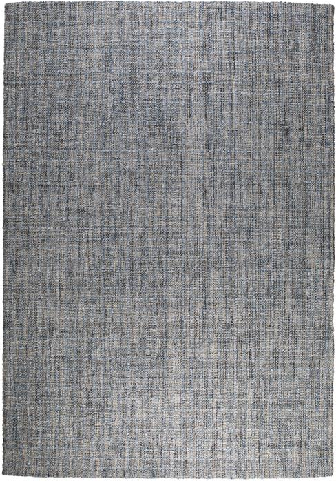 Gulvtæppe uldtæppe Zuiver Heaven grå 100% uld rektangulært 160x230 cm håndlavet til gulvvarme