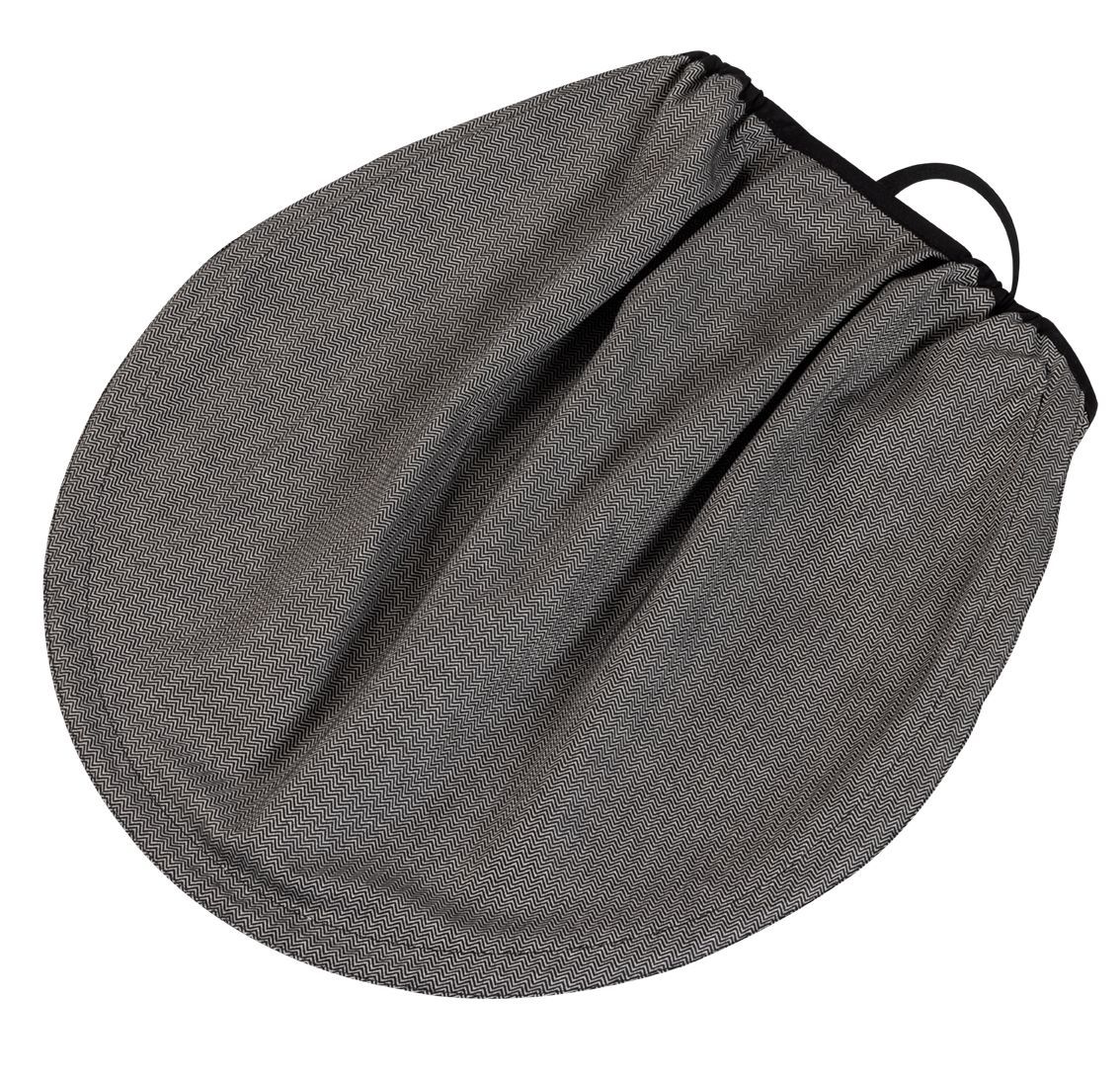 Naturkind solskærm i 100% økologisk bomuld - Tulum (grå mønster)