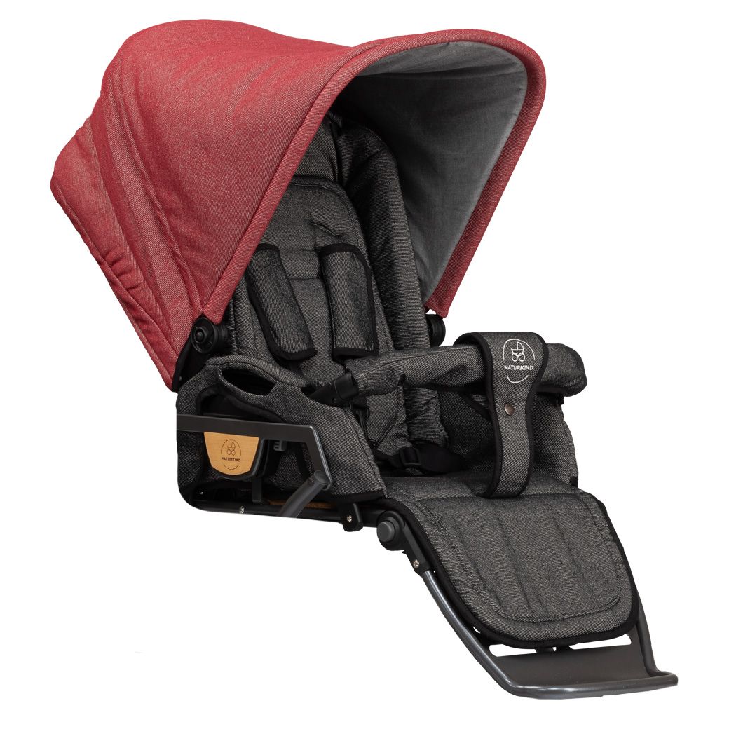 Naturkind Klapvognssæde - Granada (rødmeleret)