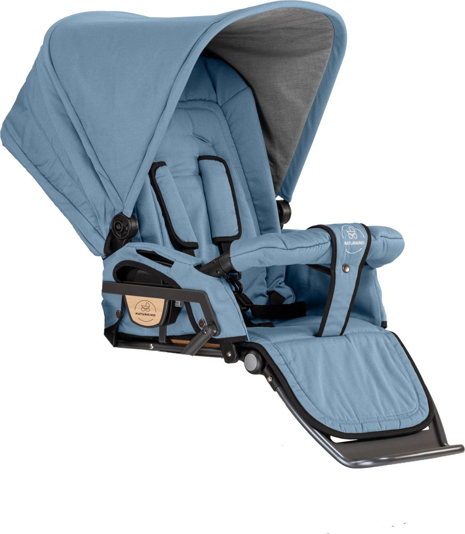 Naturkind Klapvognssæde - Topas (klar blå)
