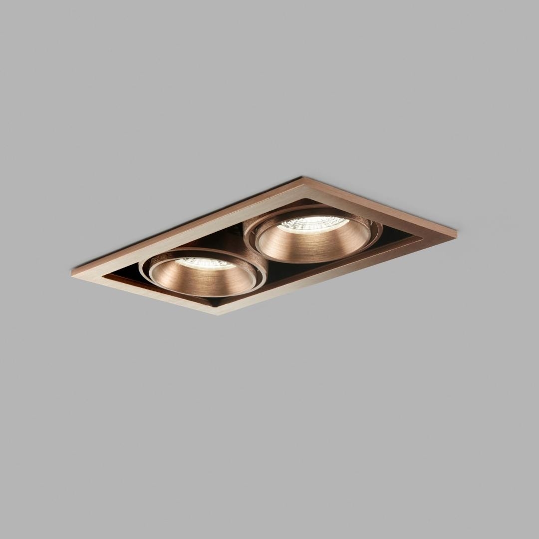 Ghost 2 - 2 x 6W LED Rose Gold - LIGHT-POINT