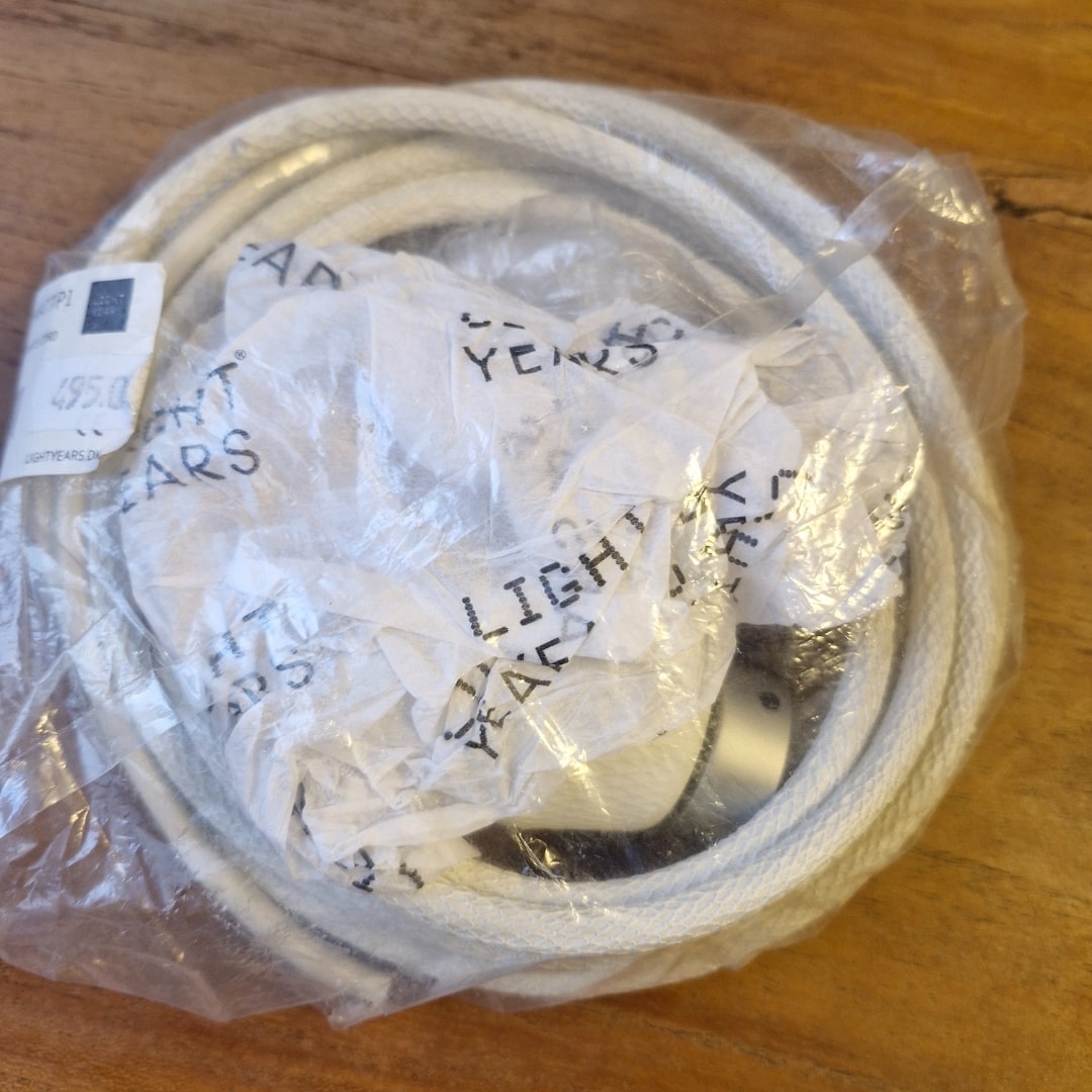 Caravaggio P1 Mat Hvid 3 meter Ledning - Fritz Hansen