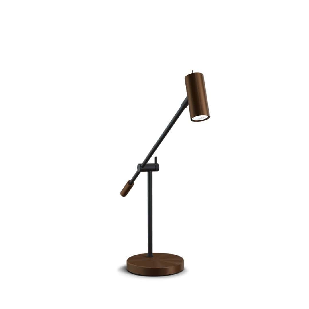 Cato Bordlampe Oxid Brun - Belid