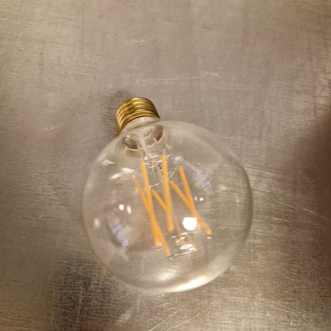 E27 - 2,5W LED Globe De Luxe - Udstillingsmodel