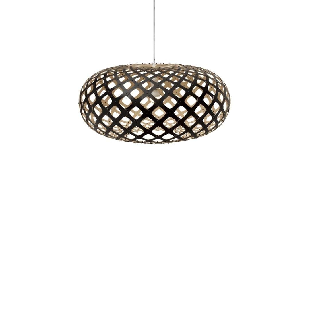 Kina Ø80 Pendel Sort / Bamboo - David Trubridge