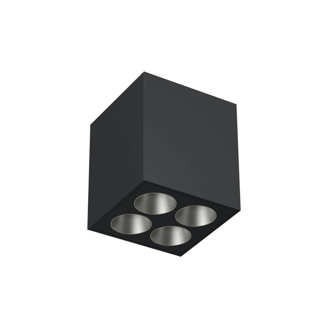 Light Shadow Surface 4 Spots Square Optic Wide Flood Sort - Flos