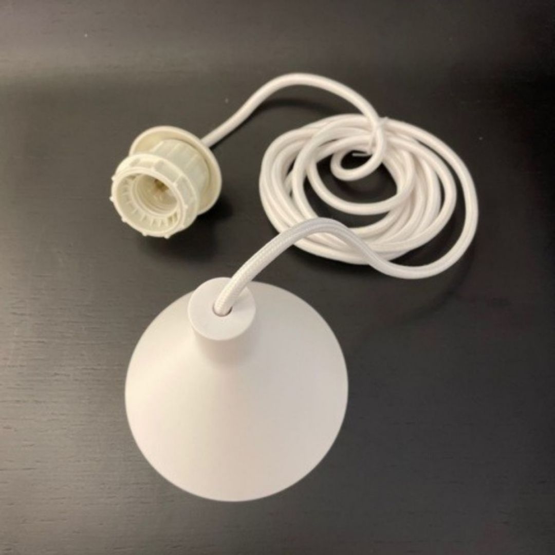 Ophæng m/ 3 M Hvid Ledning - Så længe lager haves - Secto Design