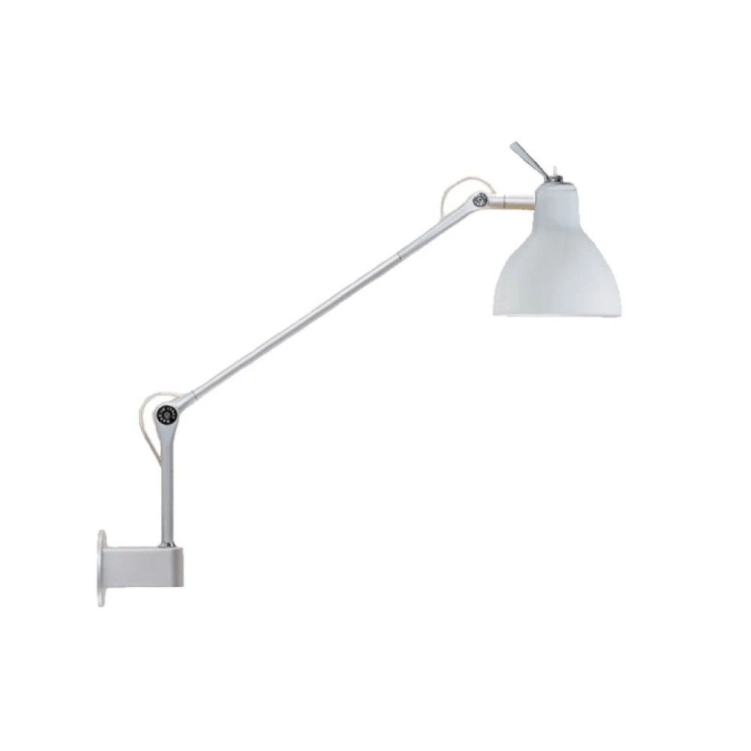Luxy W1 Væglampe Alu/Mat Hvid Skærm - Rotaliana