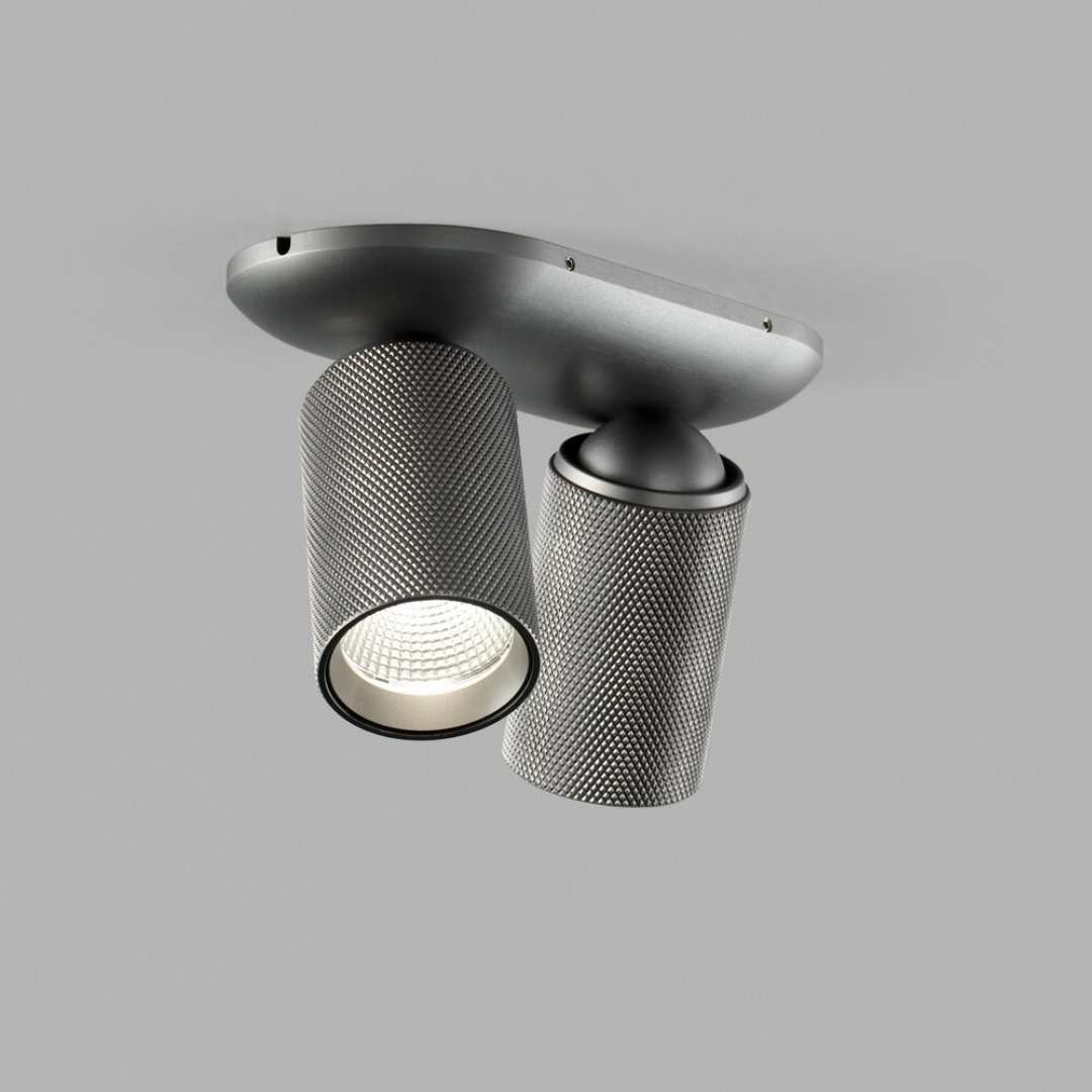 Raw 2 LED Spot Titanium - Udstillingsmodel - LIGHT-POINT