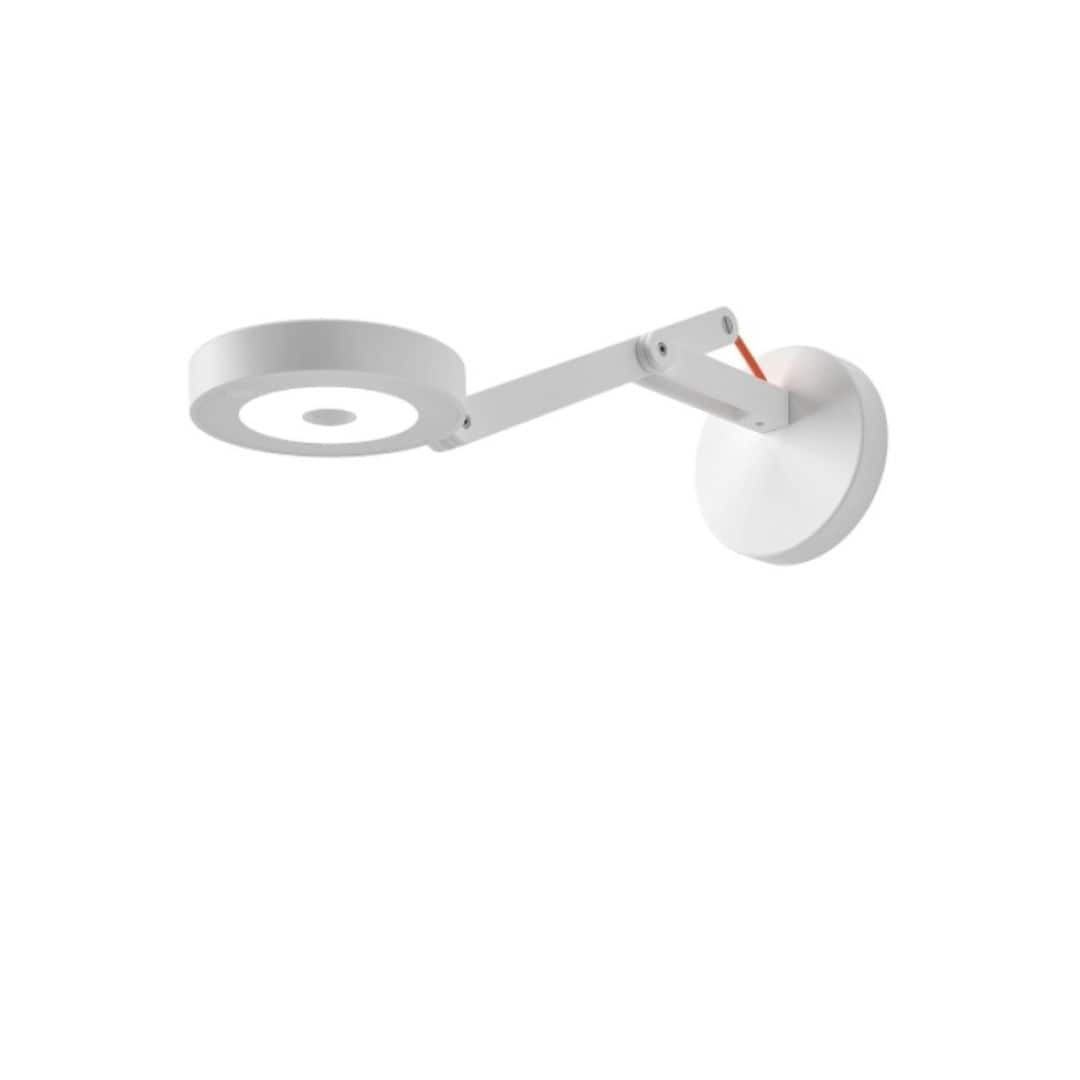 String W0 Væglampe Hvid m. alu elastik - Så længe lager haves- Rotaliana