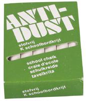 Søren Søgaard Støvfrit Tavlekridt (Æske med 12 stk)