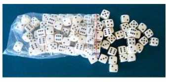 Søren Søgaard Terninger 16 mm 100 stk