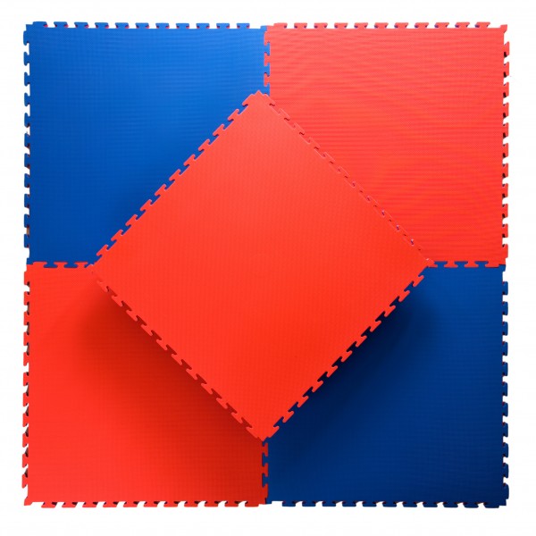 Nordic Fighter Floor Guards Rød/Blå 20mm (Medium Bløde)