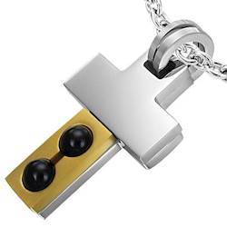 Vicenza kors "Black/Steel/Goldplated"