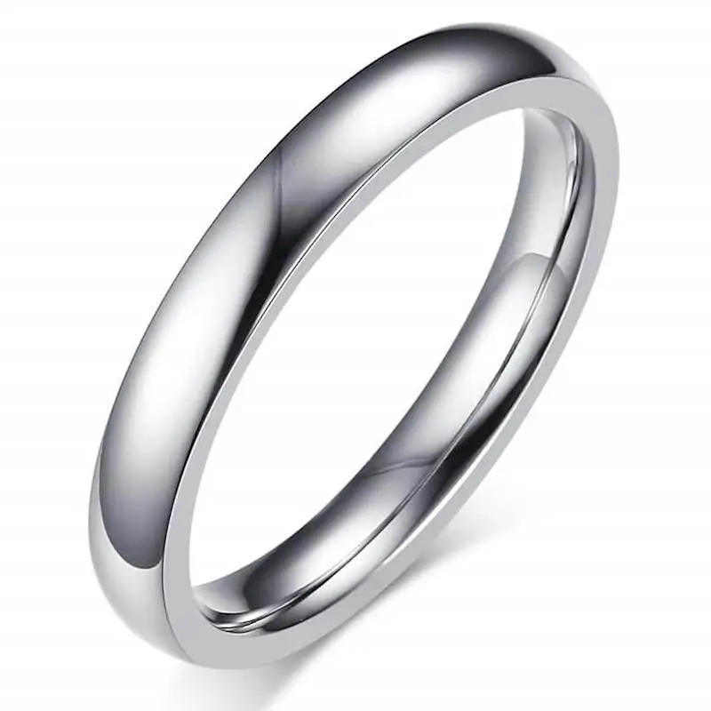 Rustfri stål ring 316L