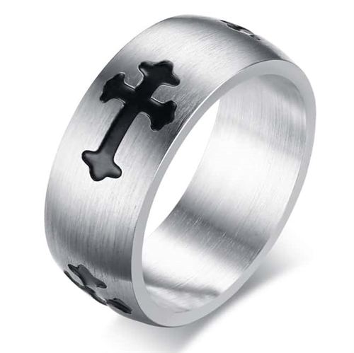 "Kors" Mat stålring