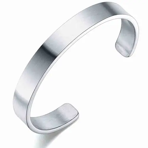 Shane bangles i matteret ædelstål