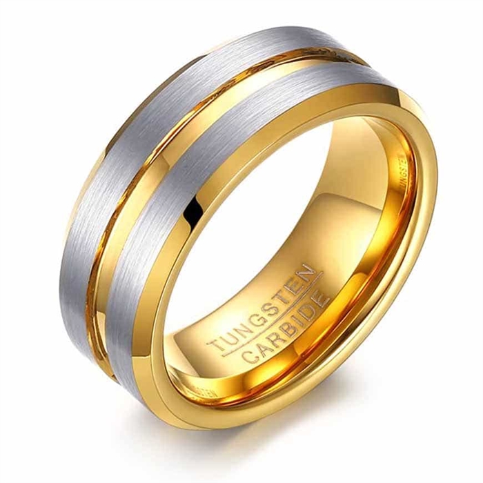 GT tungstenring golden