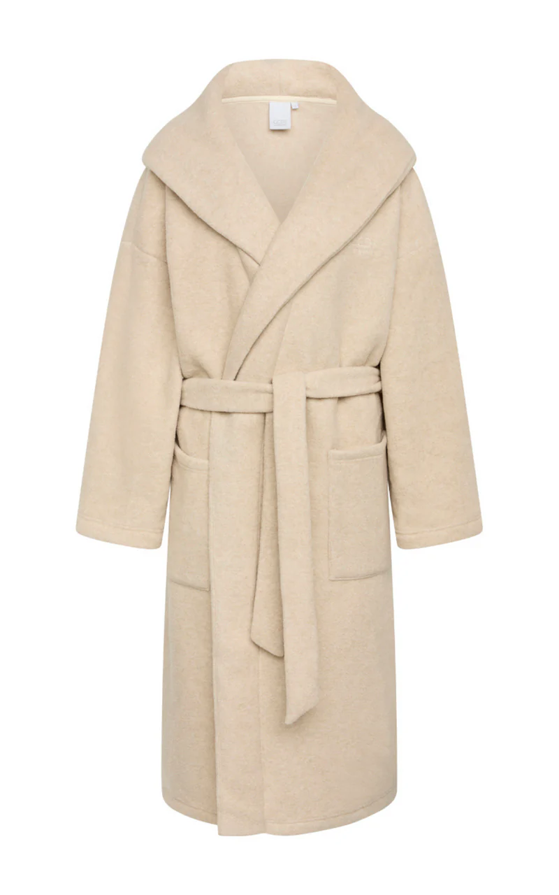Lisa Bathrobe. Sand Melange