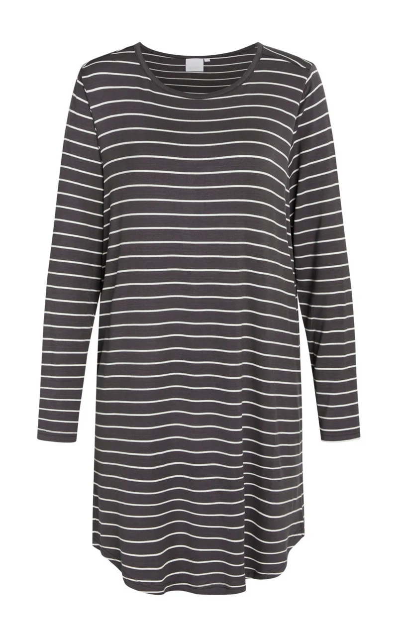 Nicole Dress. Pavement Stripe
