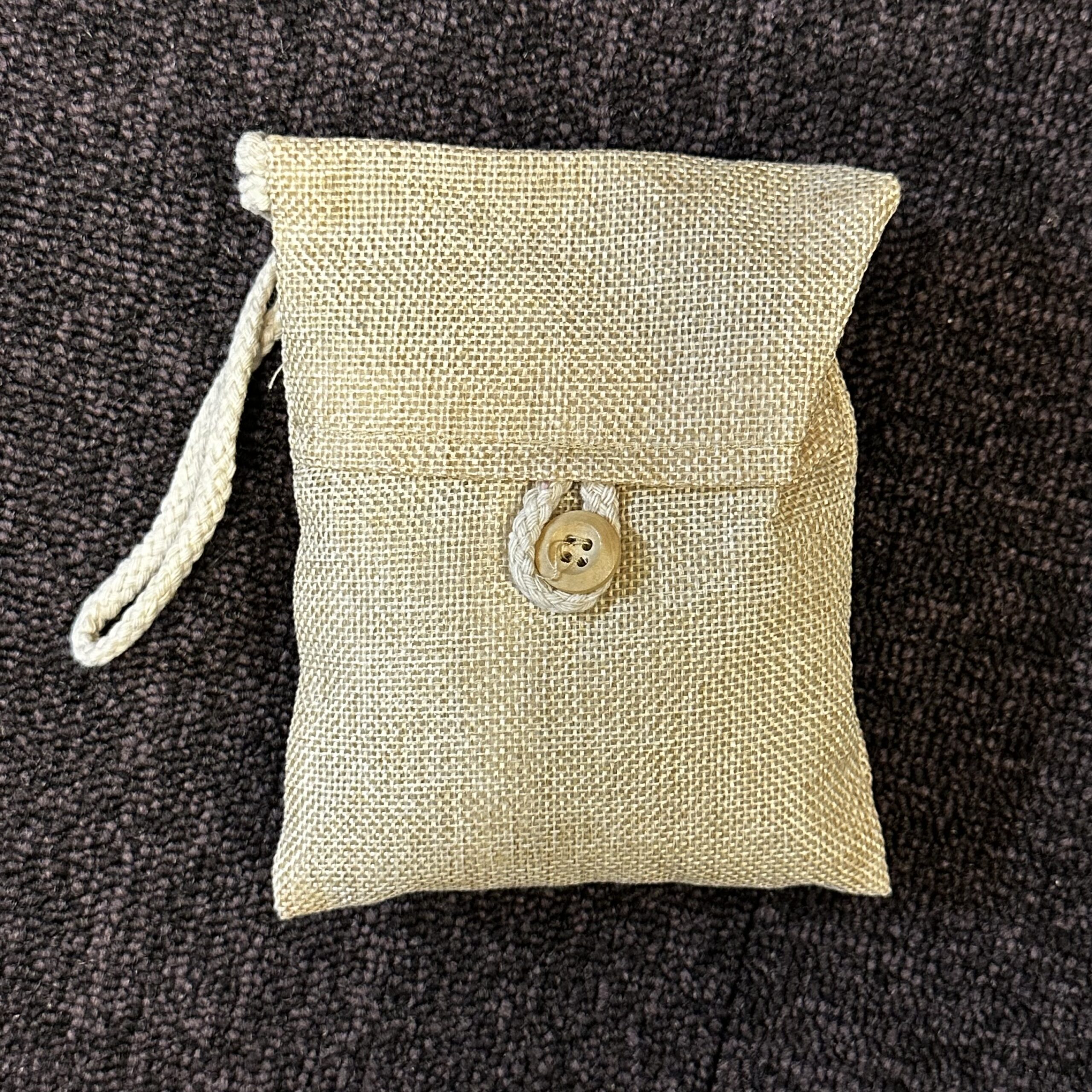 Luftrensepuder med aktivt kul