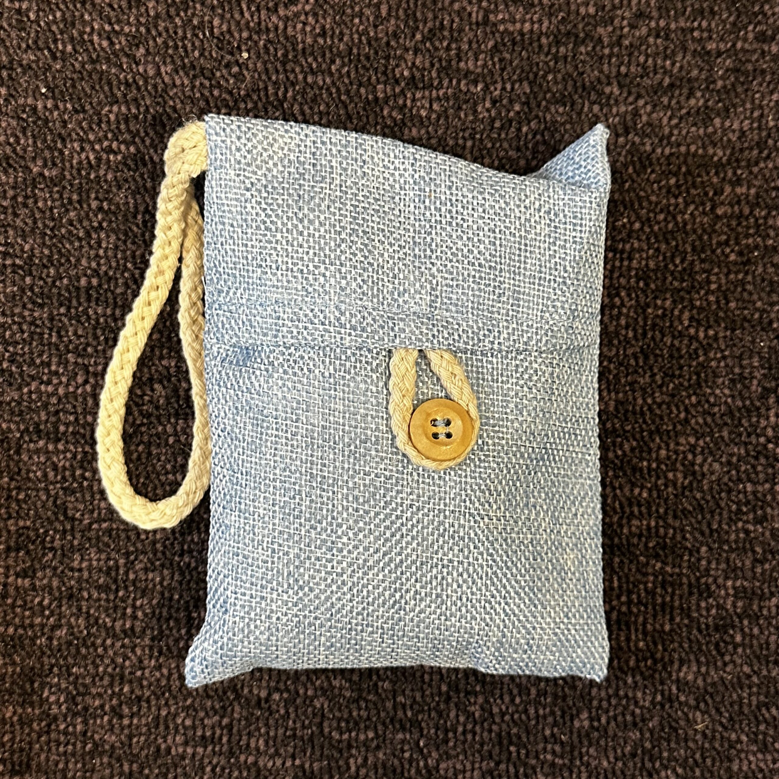 Luftrensepuder med aktivt kul