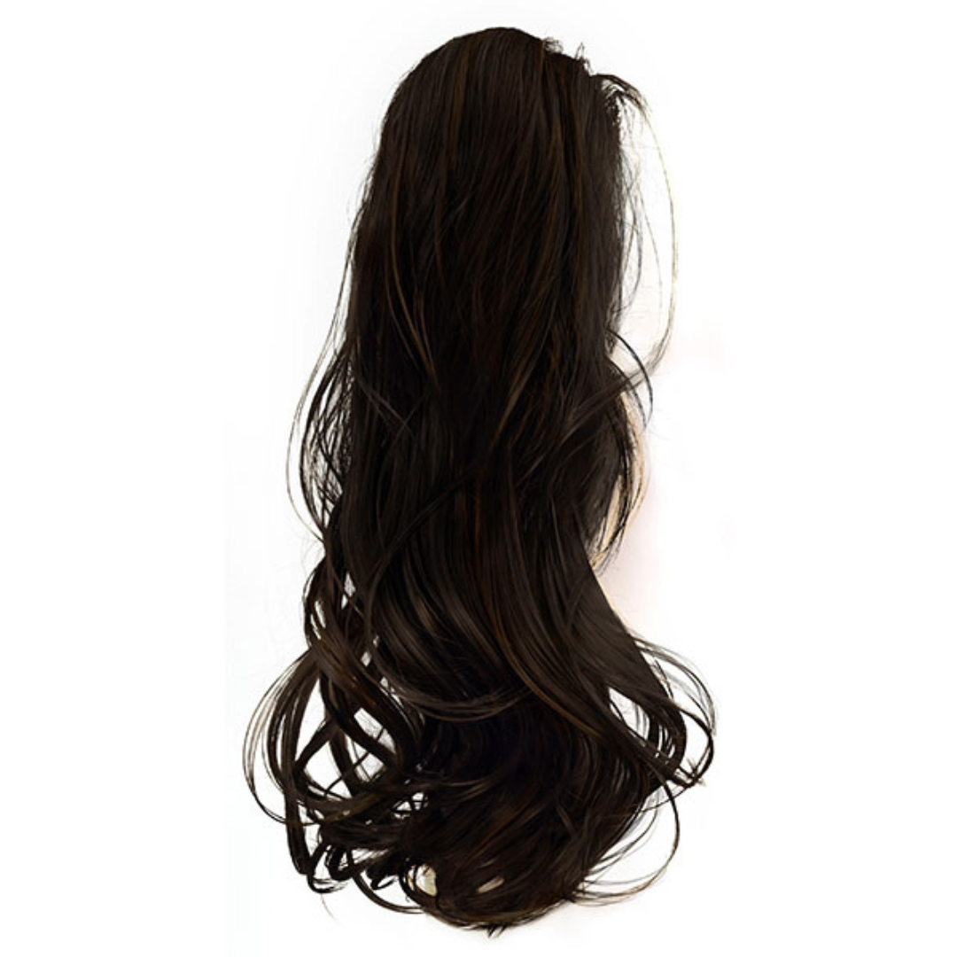 Ponytail Extensions - Mørkebrun nr. 3