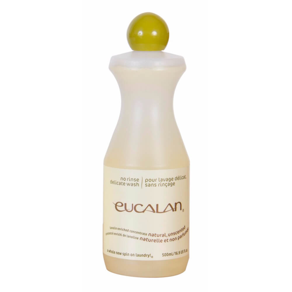 Eucalan Natural 500 ml: Uldvaskemiddel til strik