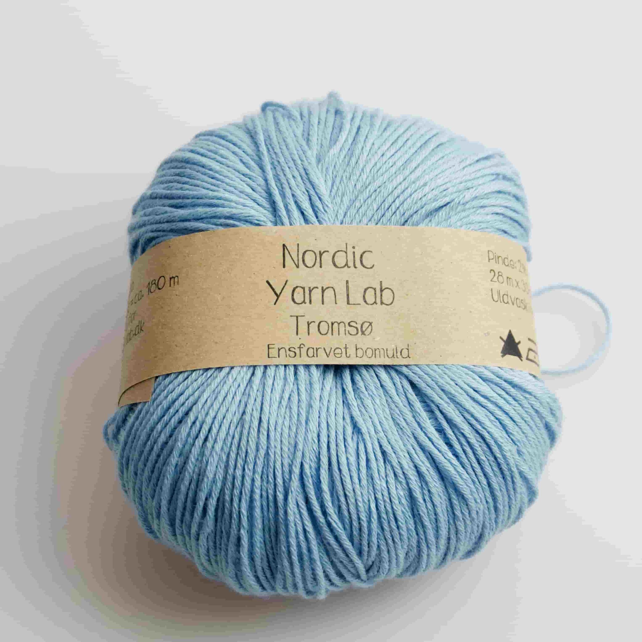 Tromsø Ensfarvet Himmelblå 1835