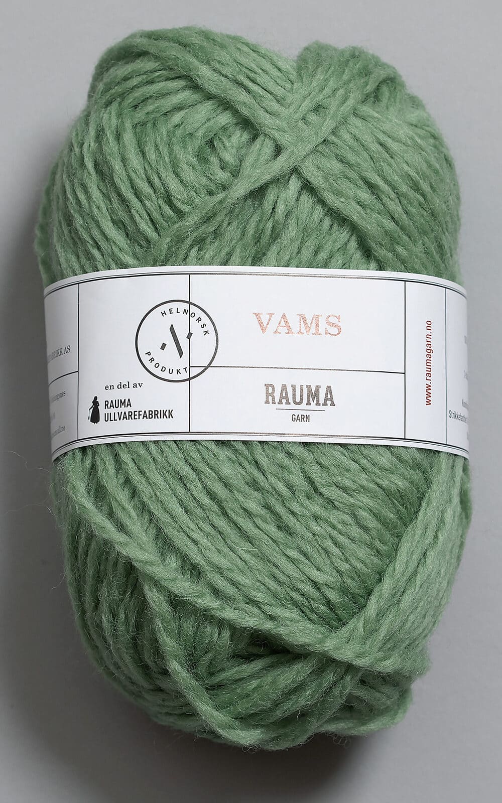 Vams - 107 Jadegrøn - Garn - Rauma