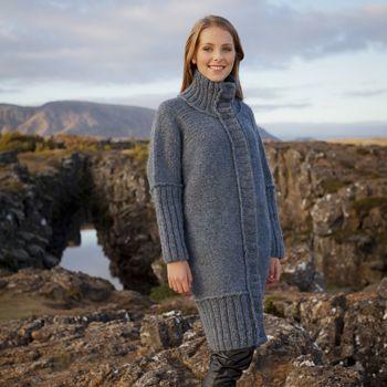 31-18 Blámi i Álafoss Lopi - Dame-istex > Opskrifter til Álafoss - Hillesvåg