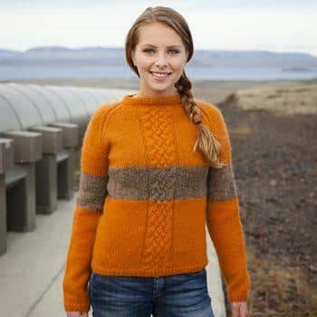 31-7 Gná i Létt Lopi - Dame-istex > Opskrifter til Letlopi - Hillesvåg