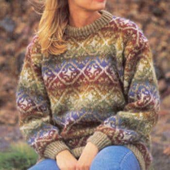 13-2 Jörd i Létt Lopi - Dame-istex > Opskrifter til Letlopi - Hillesvåg