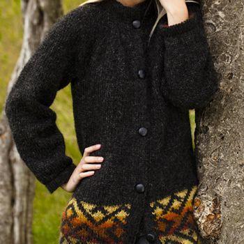 30-26 Katla i Álafoss Lopi - Dame-istex > Opskrifter til Álafoss - Hillesvåg