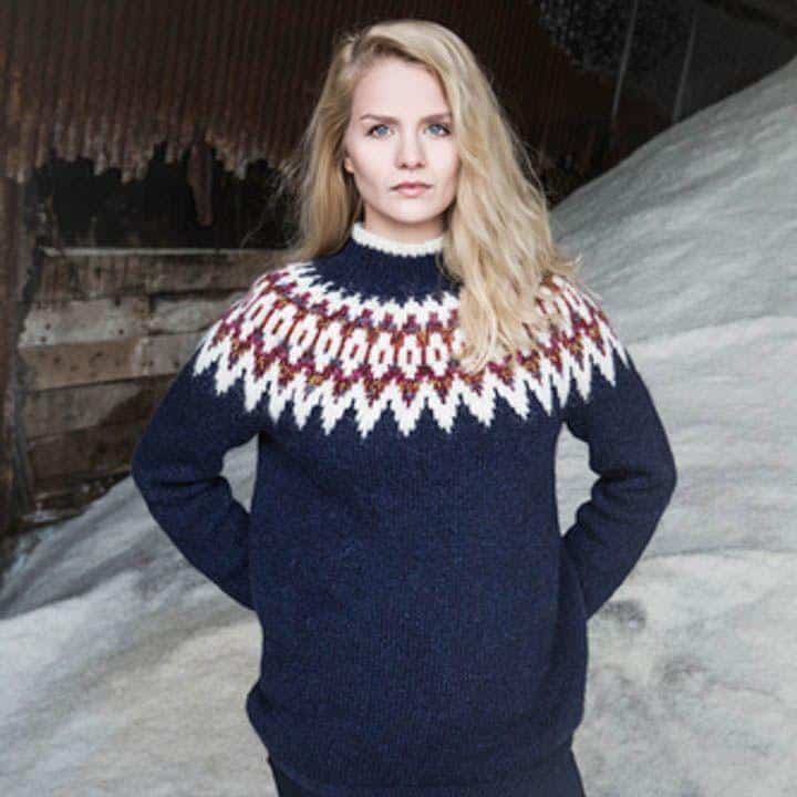 34-13 Jökla i lettlopi, plötulopi og einband - Garn - Hillesvåg