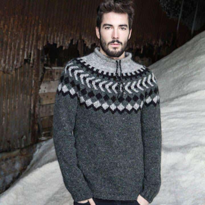 34-2 Loki sweater i lettlopi - Garn - Hillesvåg