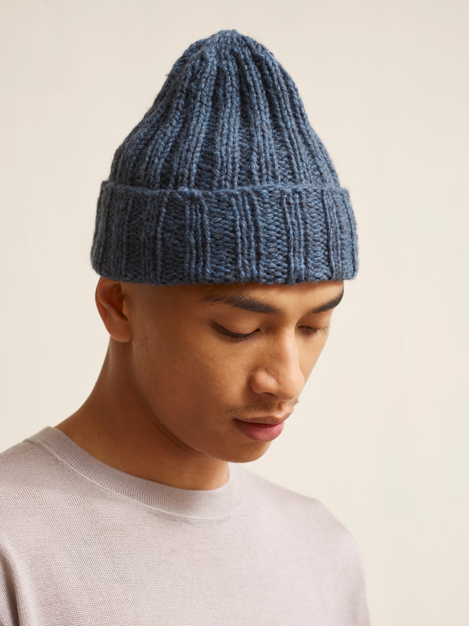 Beppe ribbelue 416-3 - Garn - Rauma